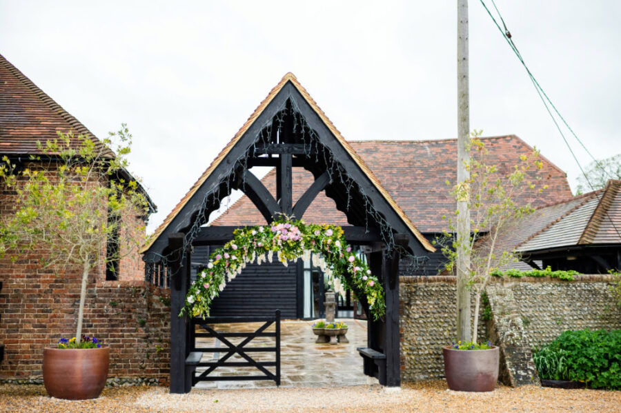 Ellie And Tom Wedding 12 05 23 005 900X599 at Blackstock Country Estate