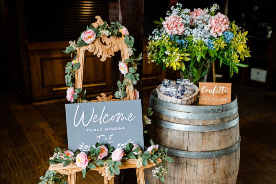 Ellie And Tom Wedding 12 05 23 114 900X599 at Blackstock Country Estate