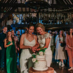 Amy And Charlotte's Spring Barn Wedding At Blackstock Country Estate