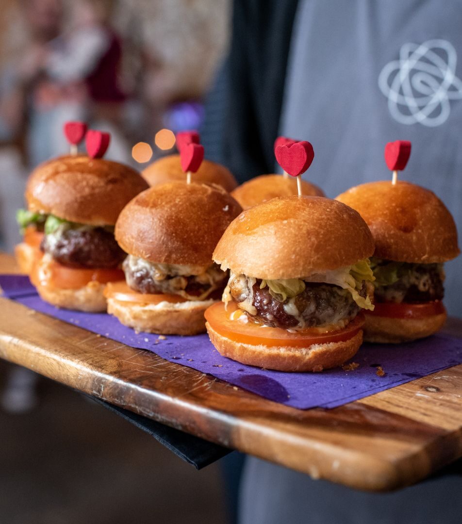 Circa Events Burger Canapes 952X1080 at Blackstock Country Estate