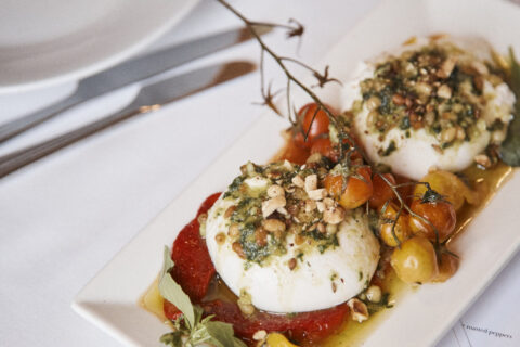 Italian Feast - Buffalo Mozzarella, Pesto, Olive Oil, Sunblushed Tomato Italian Feast - Buffalo Mozzarella, Pesto, Olive Oil, Sunblushed Tomato
