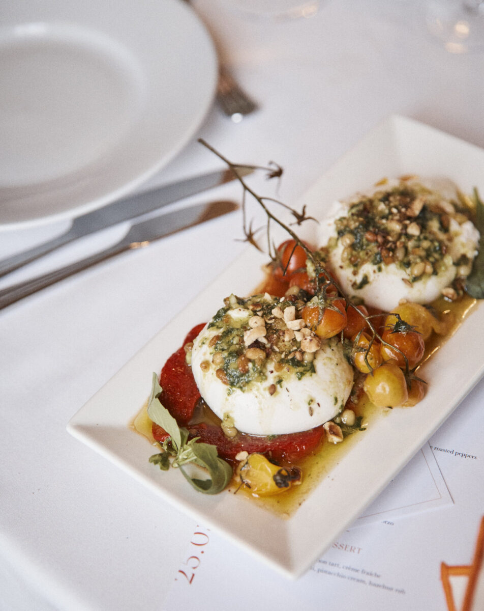 Italian Feast Buffalo Mozzarella Pesto Olive Oil Sunblushed  at Blackstock Country Estate